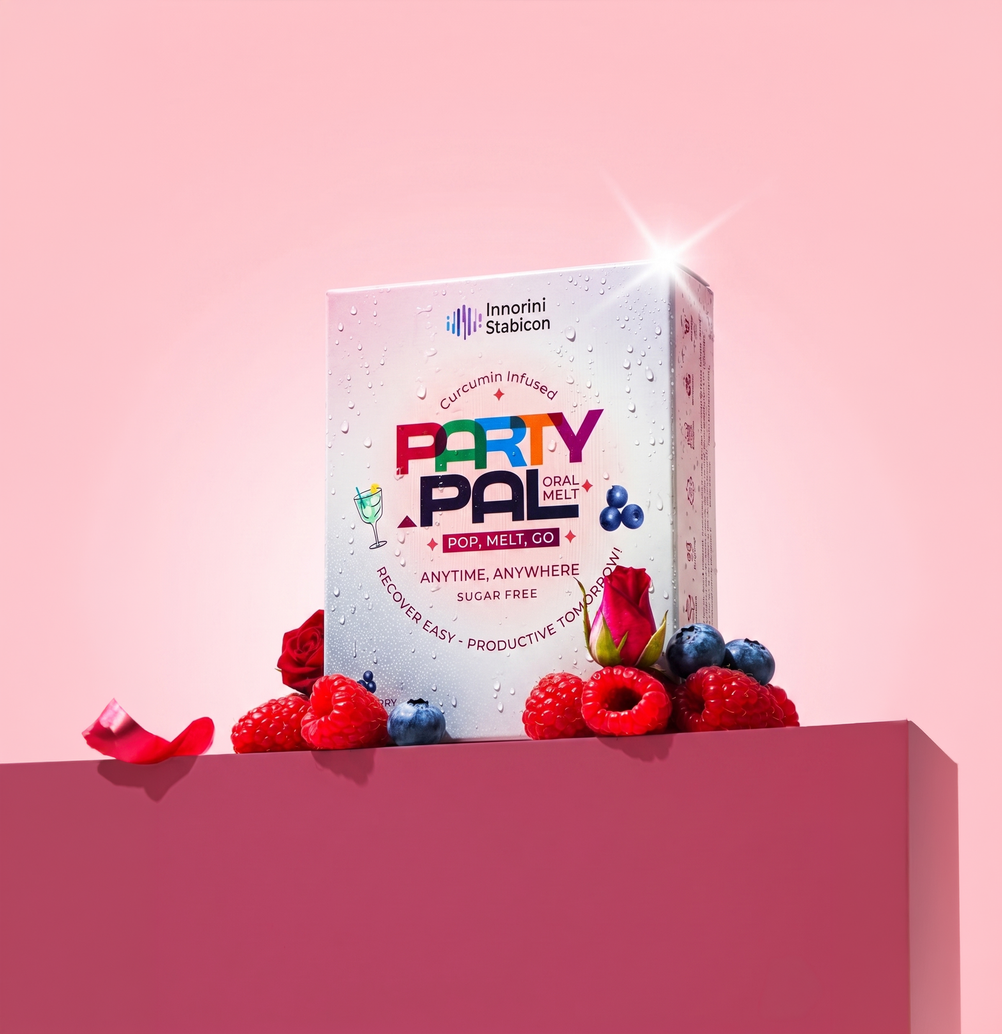 PartyPal | Recover Easy - Blueberry (FULL BOX -  20 Sachets )
