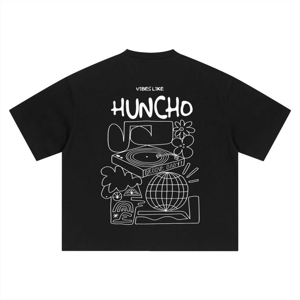Vibes like Huncho - Boxy Oversized T-Shirt