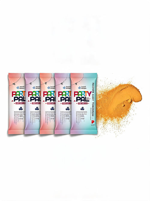 PartyPal Hangout Pack - 5 Sachets | Recover Easy - Blueberry
